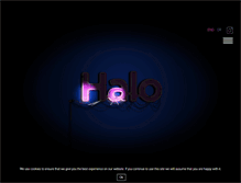 Tablet Screenshot of halo.gr