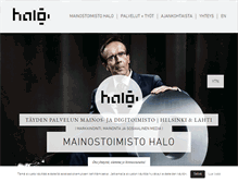 Tablet Screenshot of halo.fi